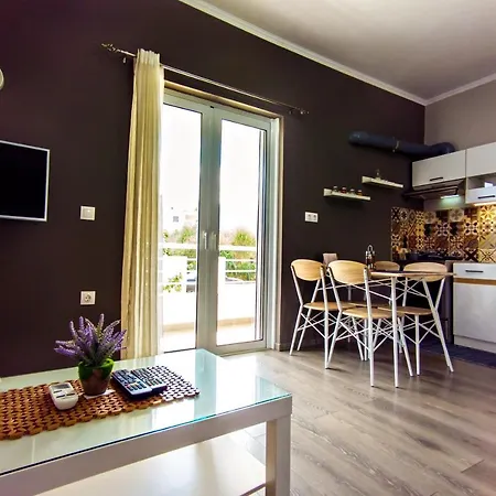 Maria'S Modern Studio 5Min From Beach Суда Экстерьер фото