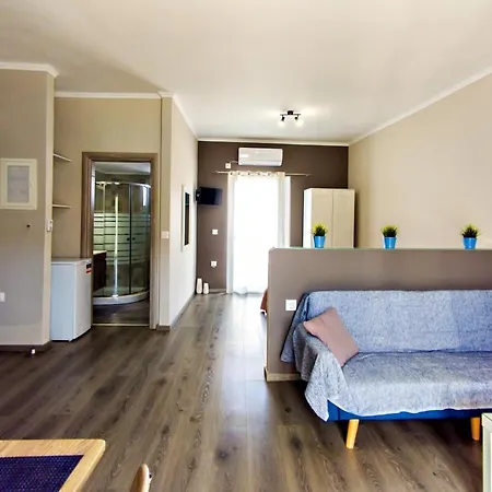 Maria'S Modern Studio 5Min From Beach Суда Экстерьер фото
